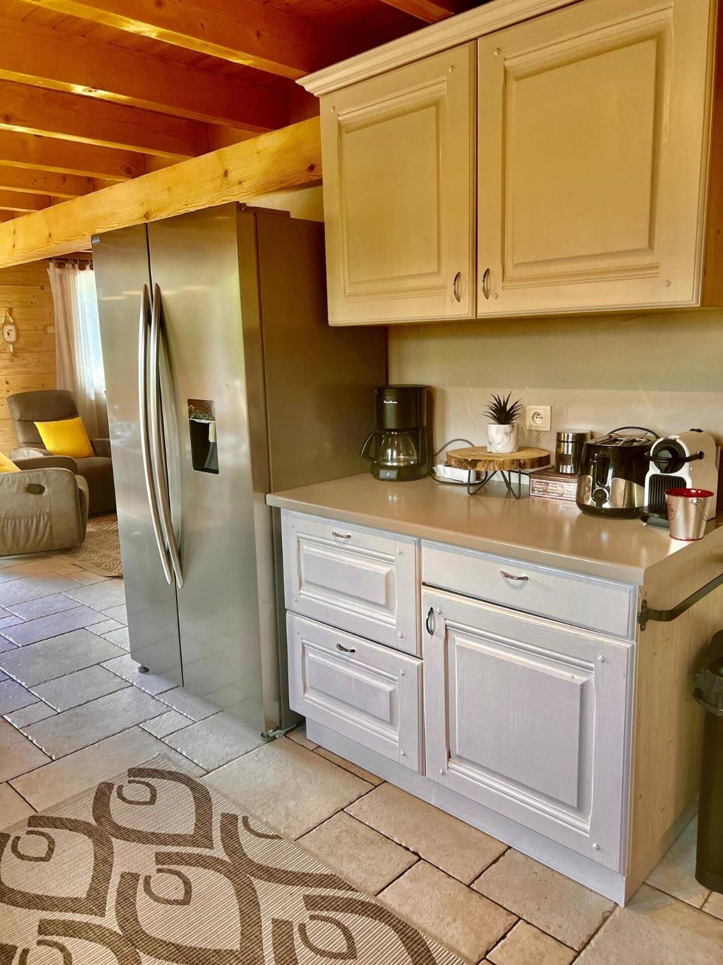 Charming Family Chalet For 8 People, With Private Hot Tub Les Clefs Exteriör bild